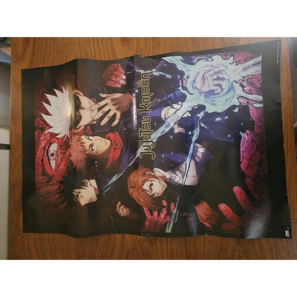 Other - Jujutsu Kaisen Trends International Anime Wall Poster‎ 22x34 Multi Color Large